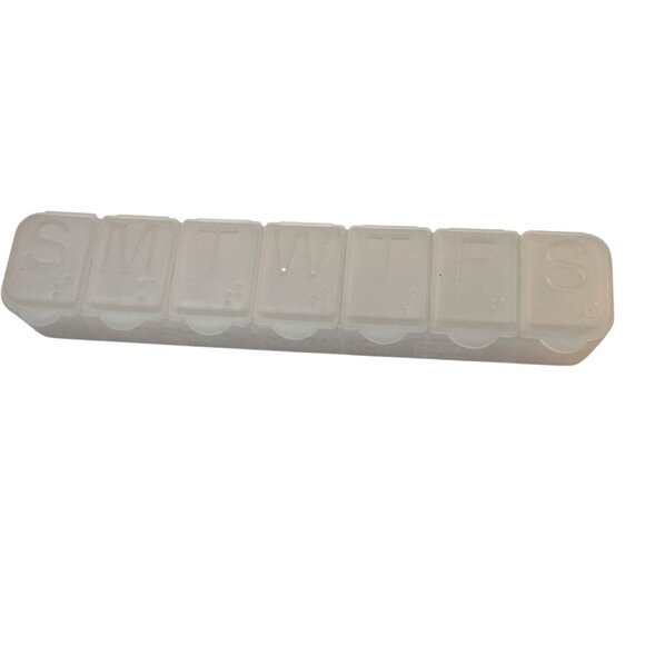 7 Day Weekly Pill Organizer Box Medication Caddy - Picture 2 of 8